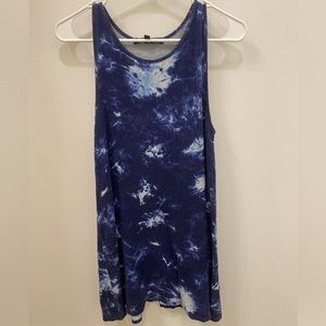 Tie dye T-shirt dress, great coverup!